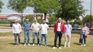 Campo inaugurato a Begliano: «Venite qui a giocare a cricket»