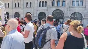 Musicisti - robot suonano in piazza, è la Trieste Maker Faire