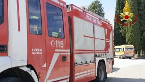 Colto da malore sul monte San Michele: anziano tratto in salvo dai vigili del fuoco