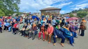 Cuatro mil personas mayores de Asturias reivindican desde Laviana los derechos sociales y más participación: 