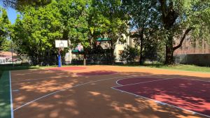 Basket e solidarietà a Udine, inaugurato il nuovo campo al Parco Brun dedicato alla memoria di Francesca Mangilli