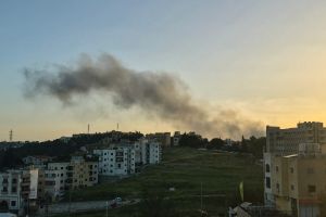 Hezbollah airs drone footage showing strike on Iron Dome in northern Israel
