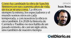 ¡Ay, Carmela!, pero el 'ay' de 2026