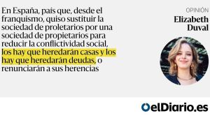 Entre herederos y desheredados