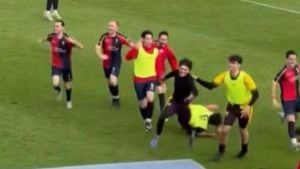Il portiere segna al 120’: Alberoro-Pontassieve, colpaccio di Balucani ai supplementari (che vale la finale)