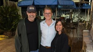 Alessandro Gassmann e Claudia Pandolfi in Versilia: dal set della nuova serie Sky alla cena al ristorante