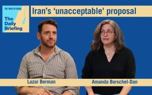 Daily Briefing May 11 – Will ‘unacceptable’ Iran proposal push Trump to war?