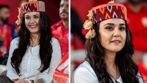 Preity Zinta seen wearing famous Himachali Topi during PBKS vs DC IPL 2026 match — Here is why it is special