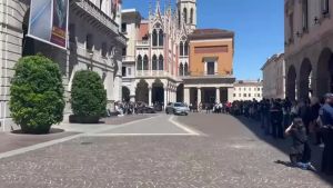 E' il giorno di Masterchef a Padova: ecco l'arrivo a palazzo Moroni