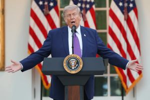 Donald Trump ignited an inferno, but now he’s bored of the flames