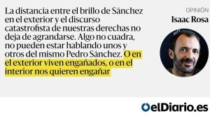 Sánchez desayuna leyendo prensa internacional