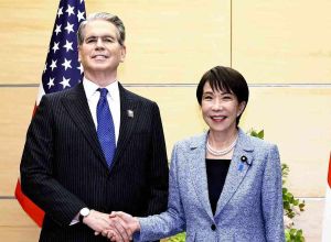 Japan Uses Bessent Visit to Send China a Message on Japan-U.S. Solidarity