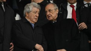 Señor Florentino, y luego el acomplejado es el Atlético