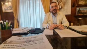 Manuel Ángel Álvarez, alcalde de Mieres: 