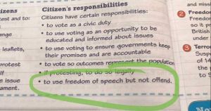 Norfolk schools under fire over textbooks that teach pupils to limit free speech