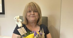 Care home worker praised for a decade of dedicated service.