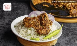 K&N's SmartCooking Recipes: Creamy Tawa Wings with Boiled Rice