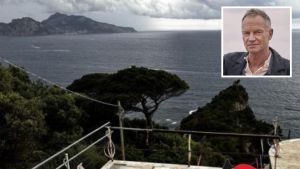 Sequestrato un cantiere edile nella villa di Sting a Massa Lubrense