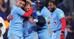 Blue Jays vs. Rays: Varsho’s walk-off slam in 10th ends Tampa’s dominance, but it was too late for Cease