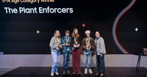 Norfolk schoolchildren win award from global tech company