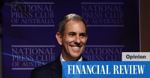 Chalmers offers ‘kiss-it-better’ economics for a harder world