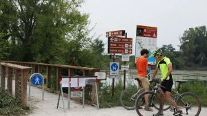 Alberi pericolanti, la Greenway chiude per 4 giorni
