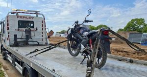 Bikers flee on foot during anti-social behaviour crackdown
