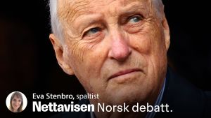 Kong Harald har munnkurv