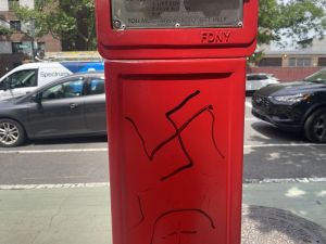 On synagogues, playgrounds: In NY, swastika graffiti is increasingly common and rarely prosecuted
