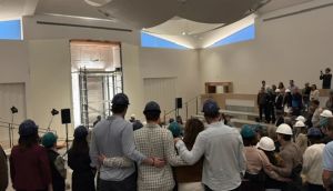 Congregation returns to Los Angeles synagogue that was damaged in 2025 wildfire