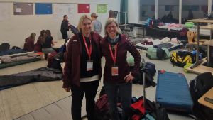 Übernachtungsparty für hunderte Sportler in der Wessenbergschule - aber manches muss draußen bleiben