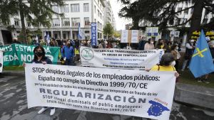 ¿Cuántos interinos hay en Asturias y qué lugar ocupa la región en el ranking de temporalidad?
