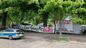 German court allows anti-Israel encampment in Hamburg park where Nazis deported Jews