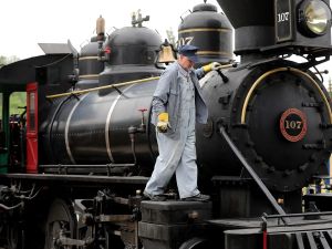Tait: Locomotive 107 notches its namesake birthday at Fort Edmonton Park I do not know the exact etiquette for this kind of milestone. I will never find the answer in a polite society handbook. But a question lingers over the river valley this week.