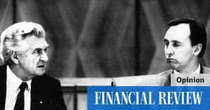 Hawke government fixed budget on spending and revenue sides in 1980s