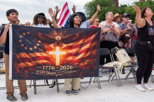 Mass DC prayer event with top White House officials seeks to reclaim US Christian roots