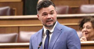 Rufián reivindica el “momento de las izquierdas soberanistas” tras el histórico resultado de Adelante Andalucía