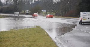 Poor A47 drainage blamed for flooding on nearby road