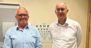 Norfolk man takes part in trailblazing trial to combat sight-threatening disease