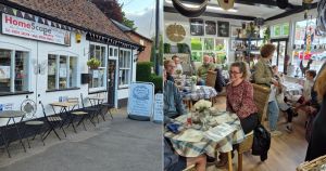 New tearoom opens in home interior shop