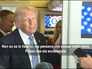 Trump commenta la tuta di Rubio, indossata anche da Maduro: Ho pensato gli stesse bene