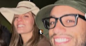 Said Palao viajó hasta Sudáfrica para darle el encuentro a su esposita Alejandra Baigorria