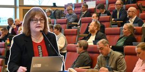 På plats på Skellefteå kommunfullmäktige