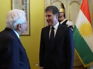 Mattarella riceve il Presidente della Regione Autonoma del Kurdistan iracheno Nechirvan Barzani