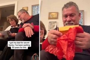 Daughter surprises her dad with ‘prized possession’ he sold 30 years ago to help the family