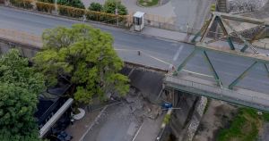 FOTO Ovako izgleda most koji se jutros urušio