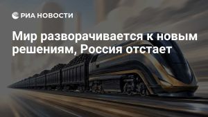 Мир разворачивается к новым решениям, Россия отстает