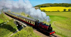 Train carriage used by royals joins heritage railway