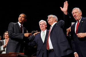 Barney Frank was the perfect partner during the financial crisis