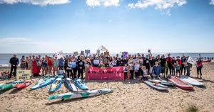 'Incredible turnout' at seaside protest against sewage pollution